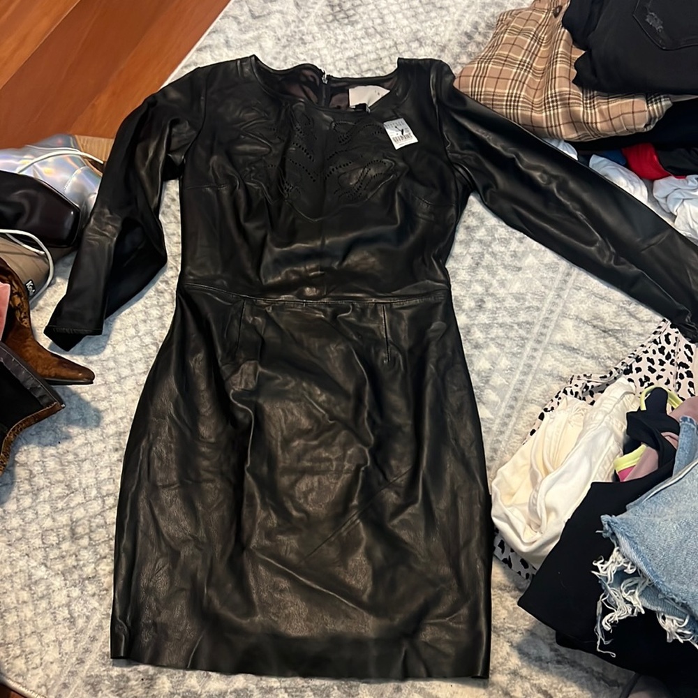 IRO Leather Dress